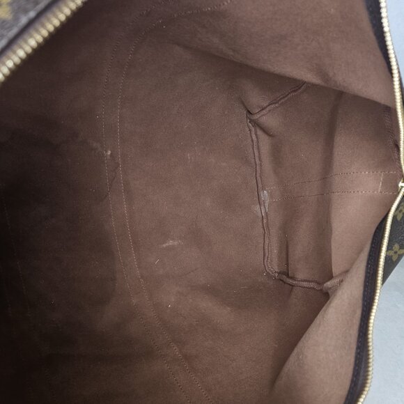 Louis Vuitton Monogram Duffle Bag Keepall 50 Bandoliere Crossbody Tote Bag Purse - Picture 14 of 16